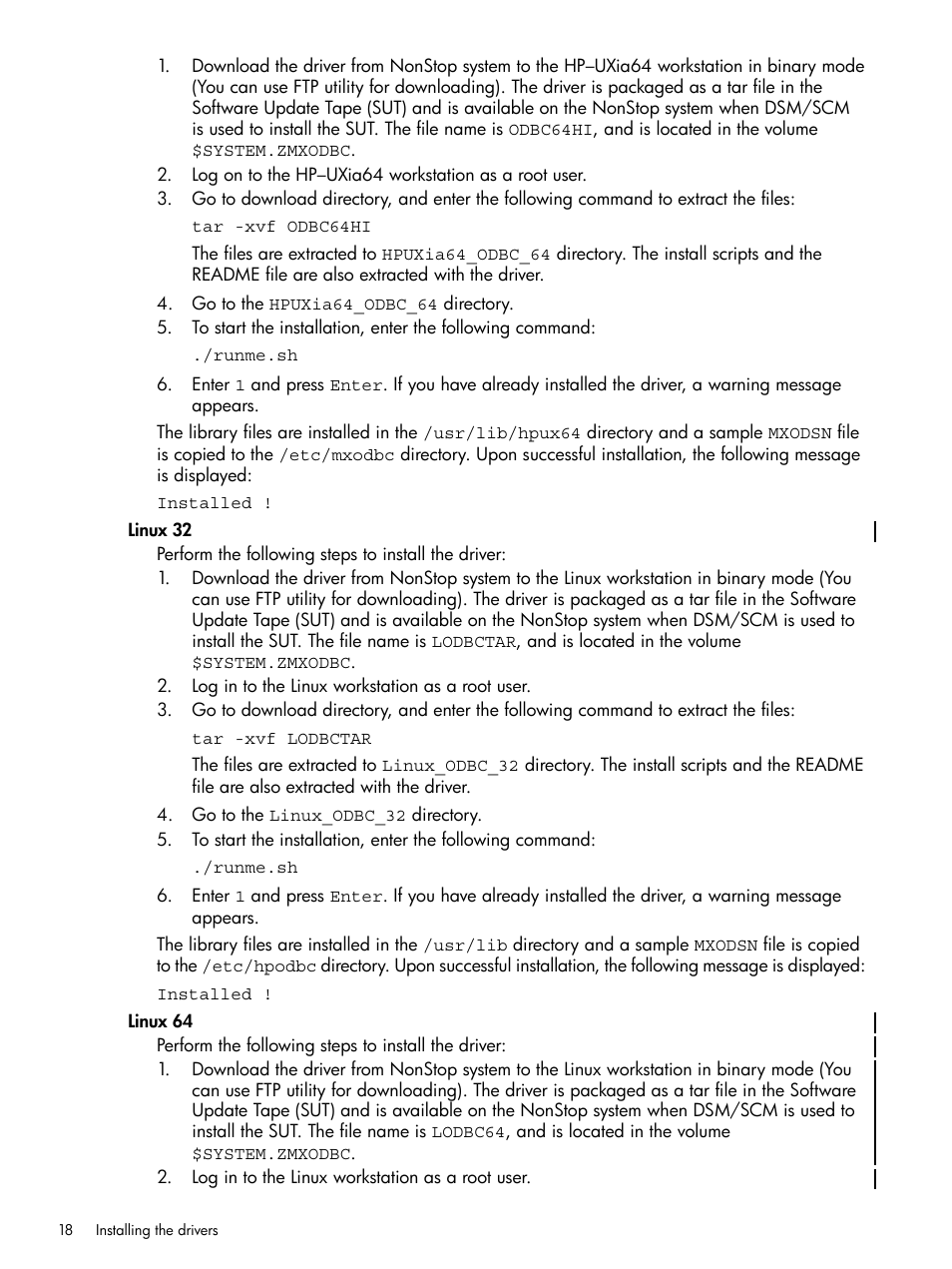 HP Integrity NonStop H-Series User Manual | Page 18 / 62