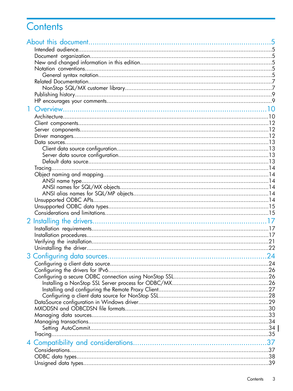 HP Integrity NonStop H-Series User Manual | Page 3 / 62