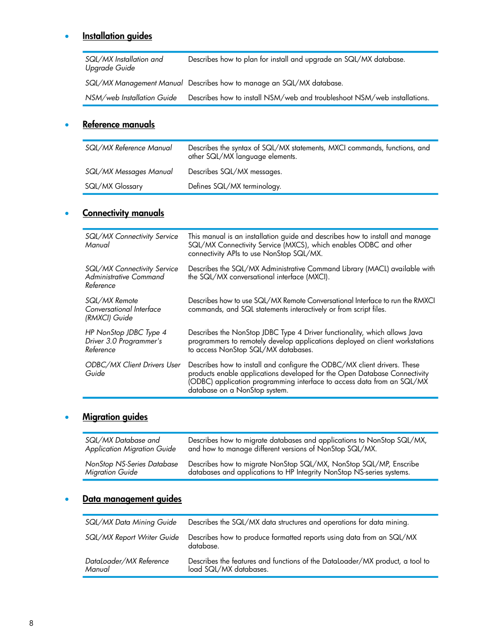 HP Integrity NonStop H-Series User Manual | Page 8 / 62