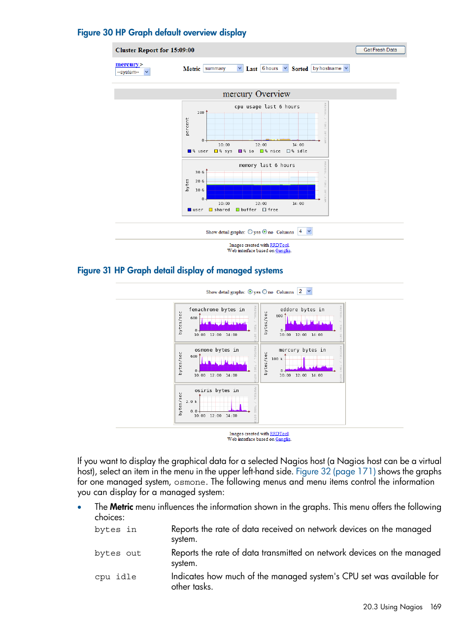 HP Insight Control Software for Linux User Manual | Page 169 / 273