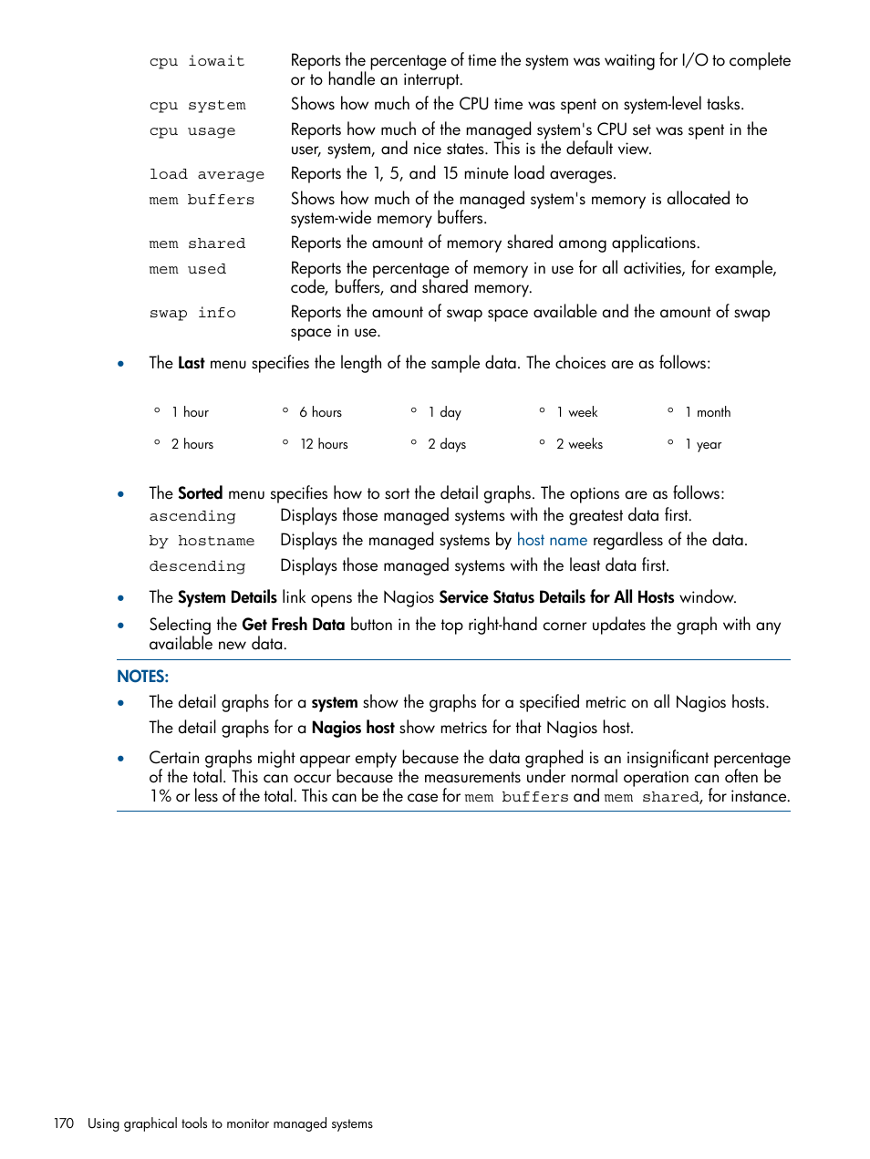 HP Insight Control Software for Linux User Manual | Page 170 / 273