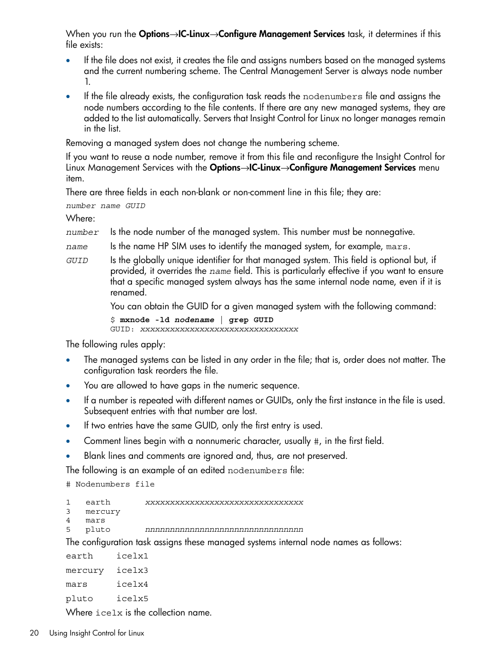 HP Insight Control Software for Linux User Manual | Page 20 / 273