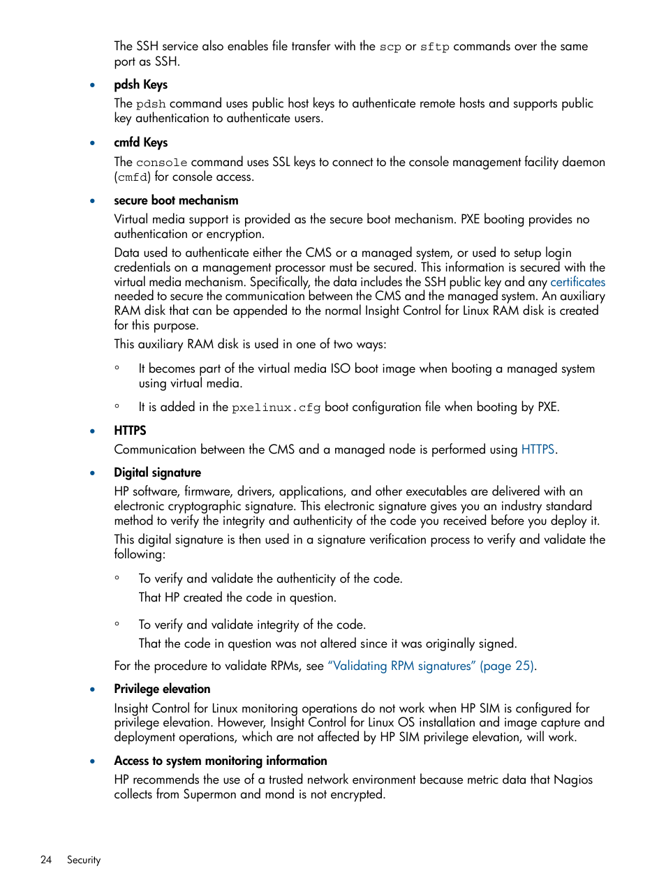 HP Insight Control Software for Linux User Manual | Page 24 / 273