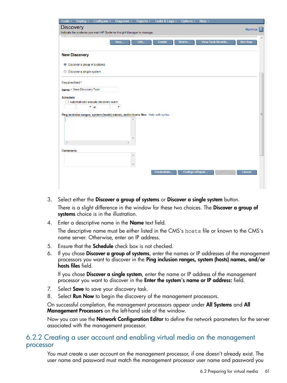 HP Insight Control Software for Linux User Manual | Page 61 / 273