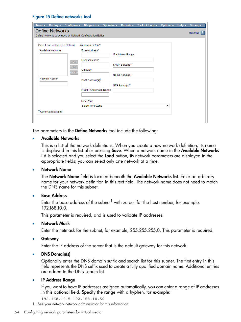 HP Insight Control Software for Linux User Manual | Page 64 / 273