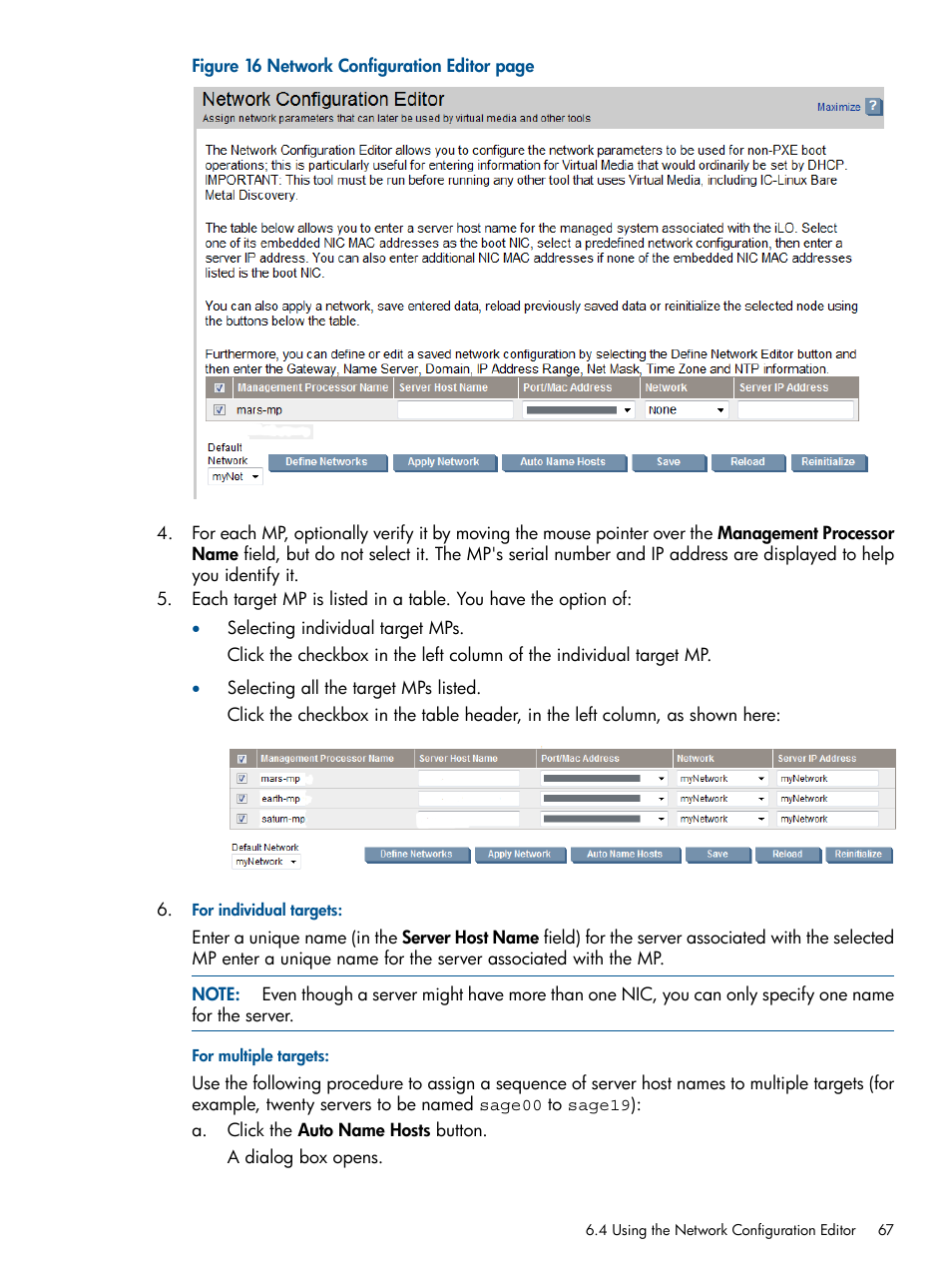 HP Insight Control Software for Linux User Manual | Page 67 / 273