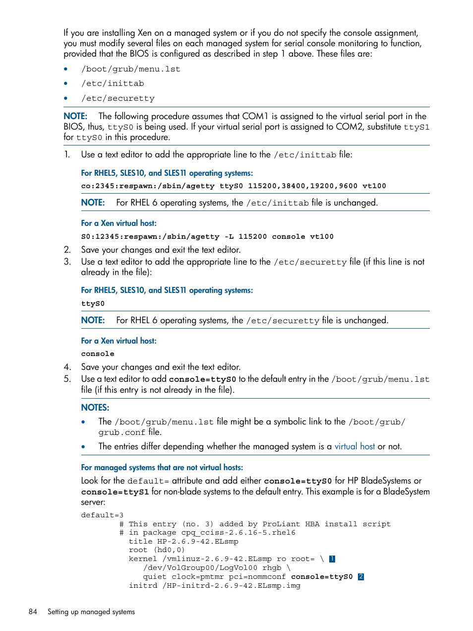 HP Insight Control Software for Linux User Manual | Page 84 / 273