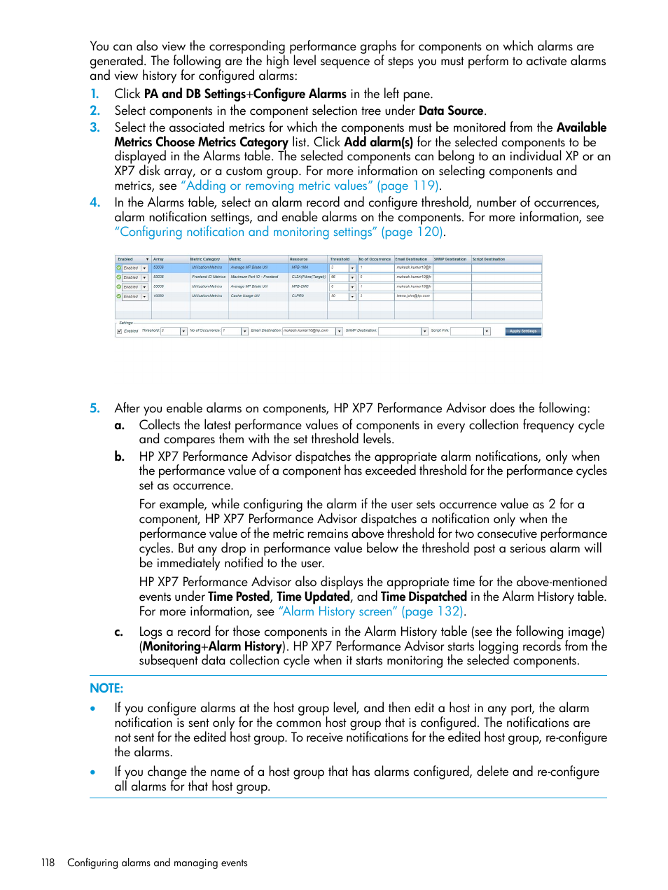 HP XP Performance Advisor Software User Manual | Page 118 / 414