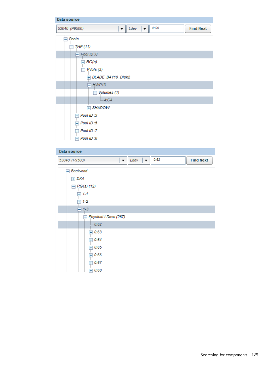 HP XP Performance Advisor Software User Manual | Page 129 / 414