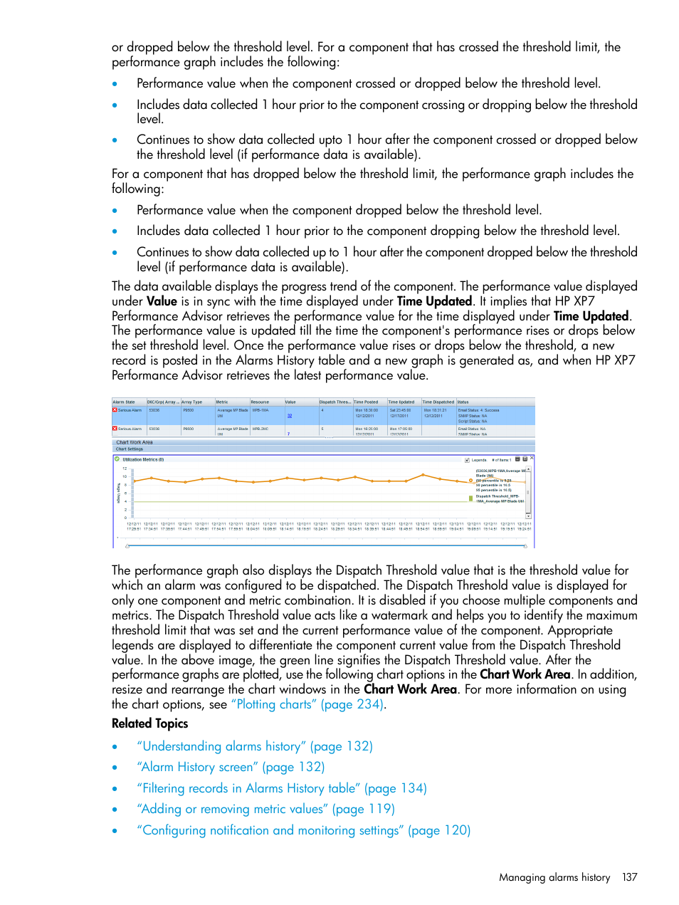 HP XP Performance Advisor Software User Manual | Page 137 / 414