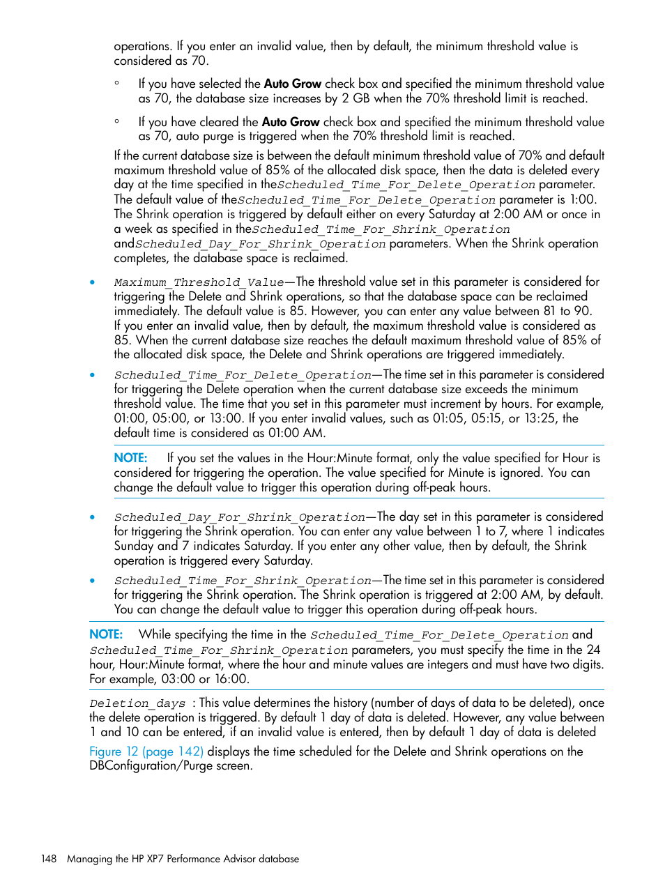 HP XP Performance Advisor Software User Manual | Page 148 / 414