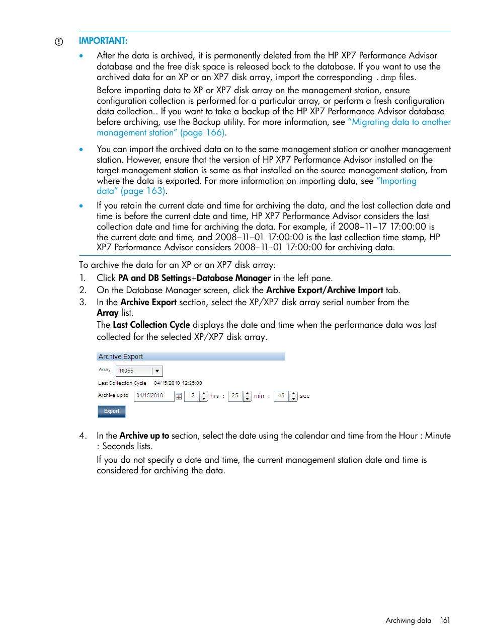 HP XP Performance Advisor Software User Manual | Page 161 / 414