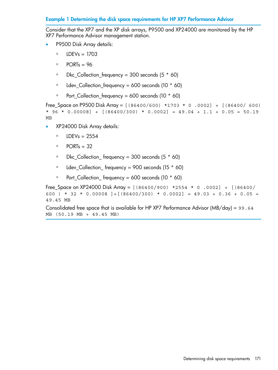 HP XP Performance Advisor Software User Manual | Page 171 / 414