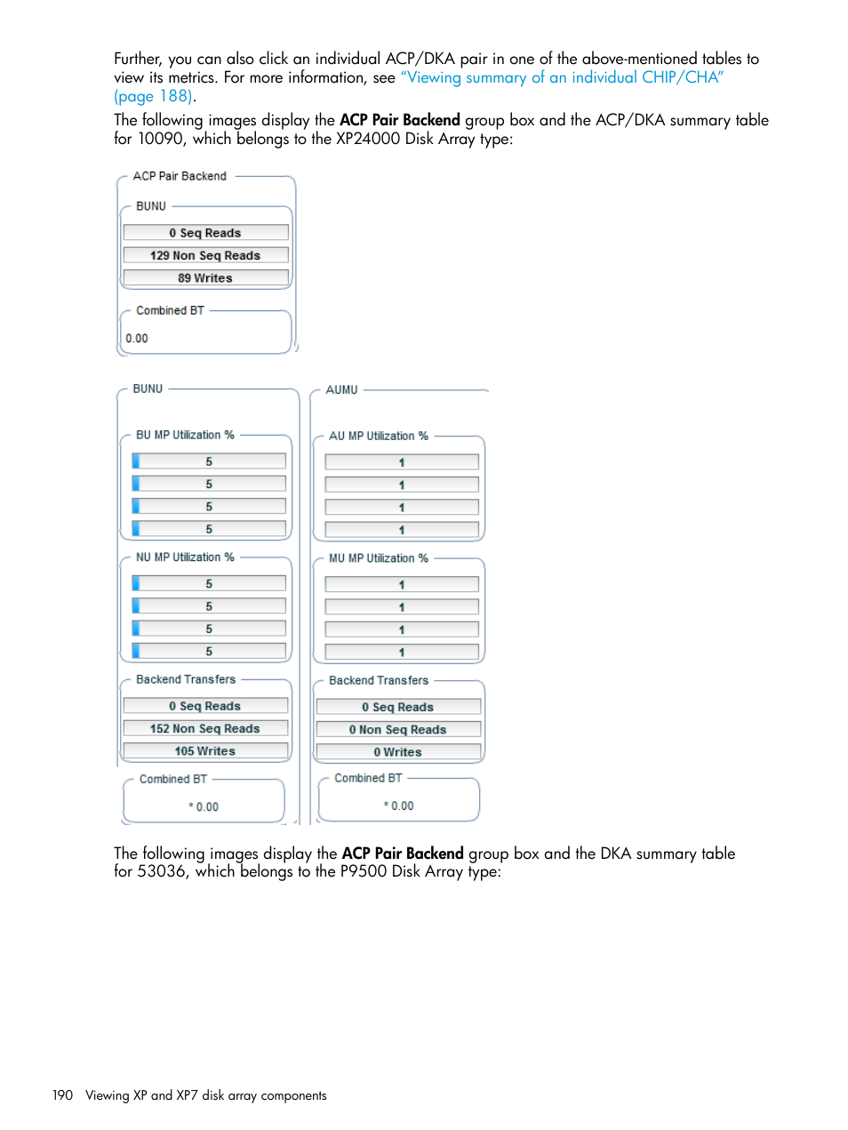 HP XP Performance Advisor Software User Manual | Page 190 / 414