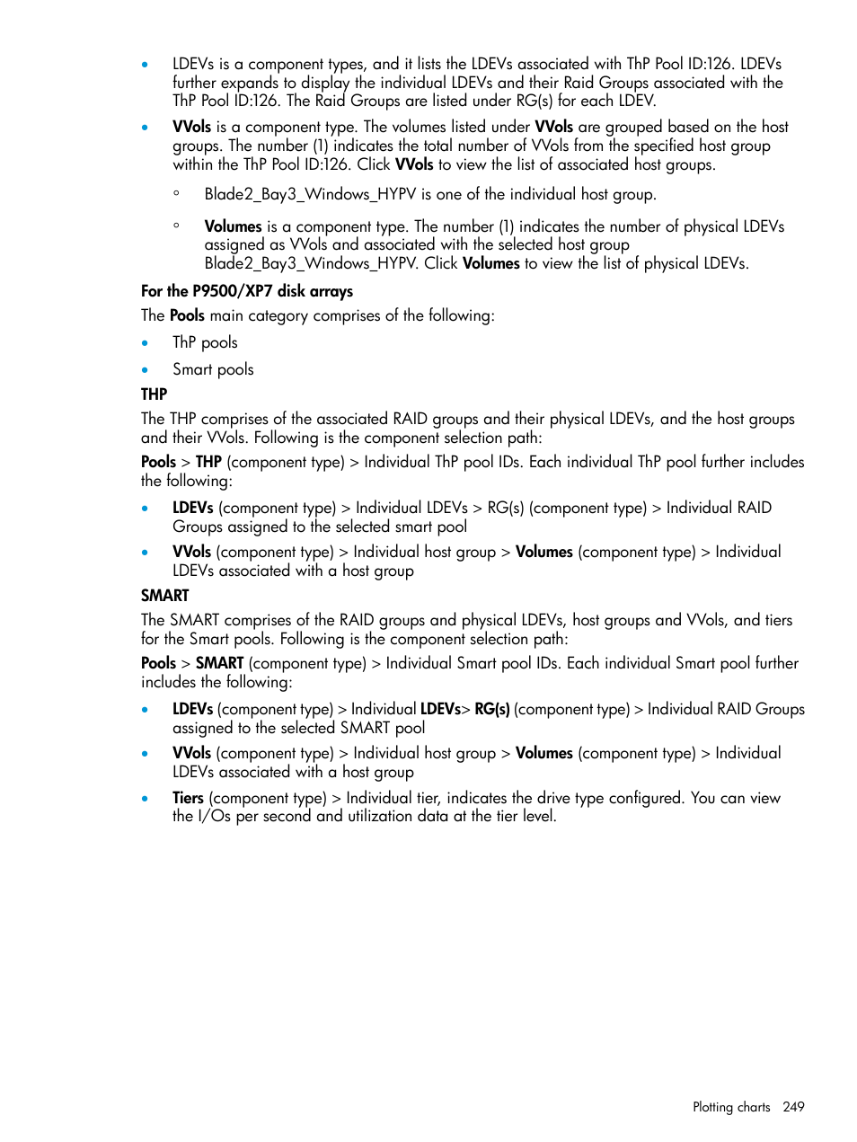 HP XP Performance Advisor Software User Manual | Page 249 / 414