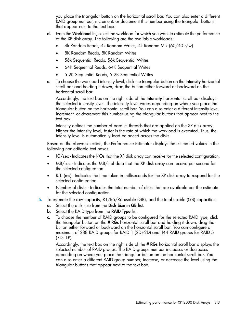 HP XP Performance Advisor Software User Manual | Page 313 / 414