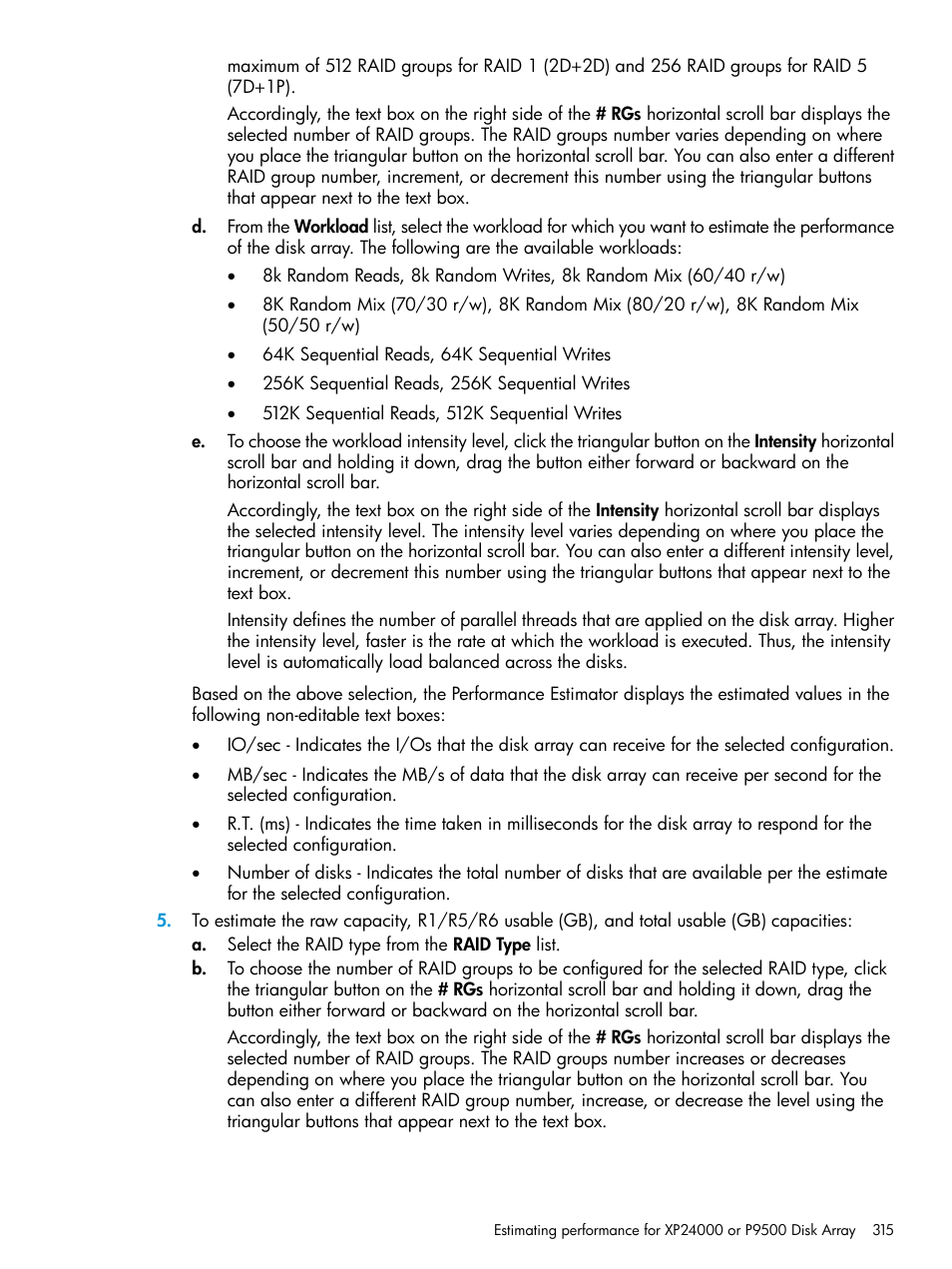 HP XP Performance Advisor Software User Manual | Page 315 / 414