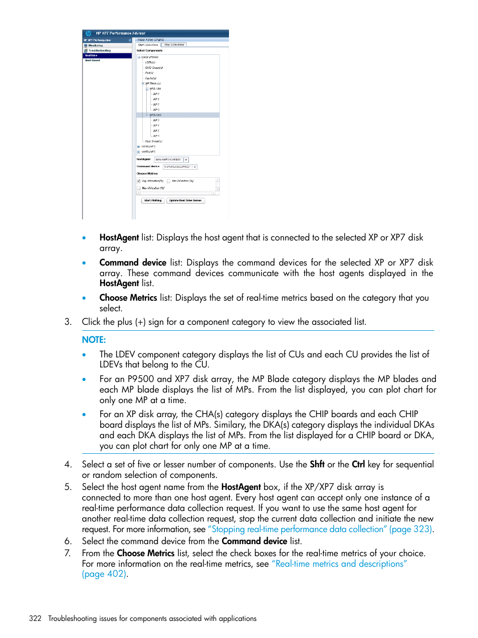 HP XP Performance Advisor Software User Manual | Page 322 / 414