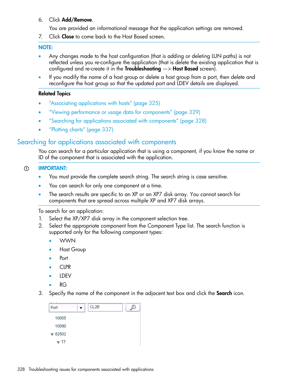 HP XP Performance Advisor Software User Manual | Page 328 / 414