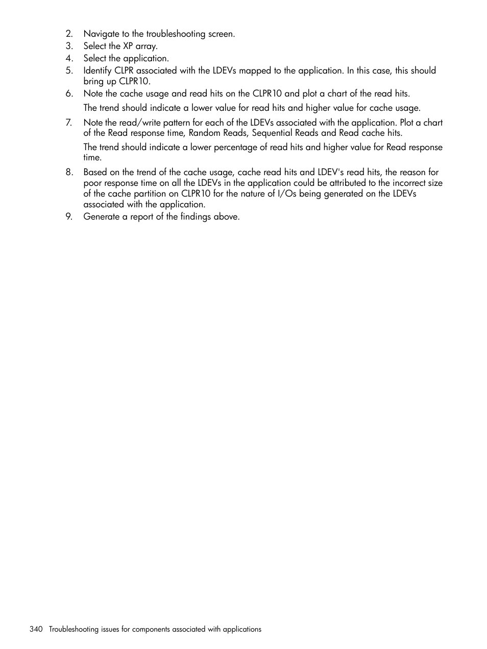 HP XP Performance Advisor Software User Manual | Page 340 / 414