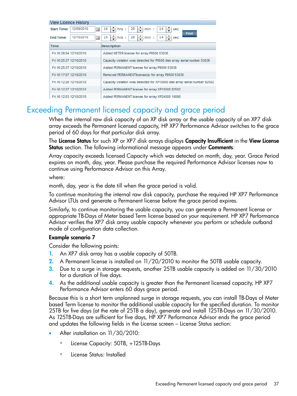 HP XP Performance Advisor Software User Manual | Page 37 / 414