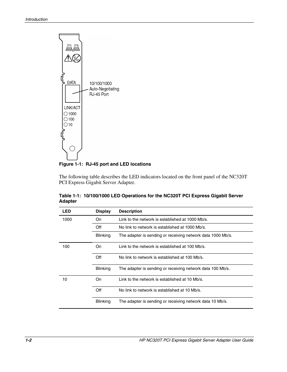 HP NC320T PCI Express Gigabit Server Adapter User Manual | Page 8 / 21