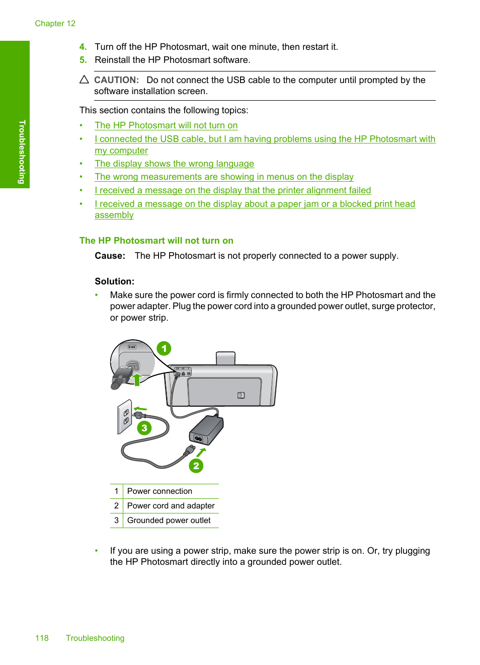 HP Photosmart D7460 Printer User Manual | Page 119 / 191