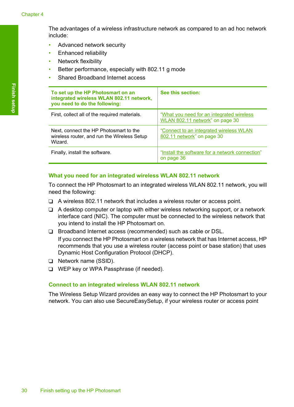 HP Photosmart D7460 Printer User Manual | Page 31 / 191