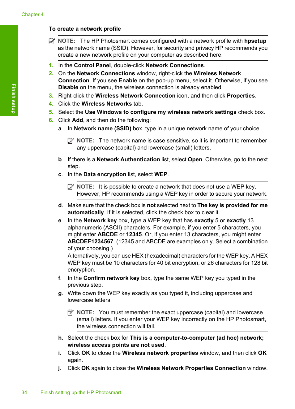 HP Photosmart D7460 Printer User Manual | Page 35 / 191