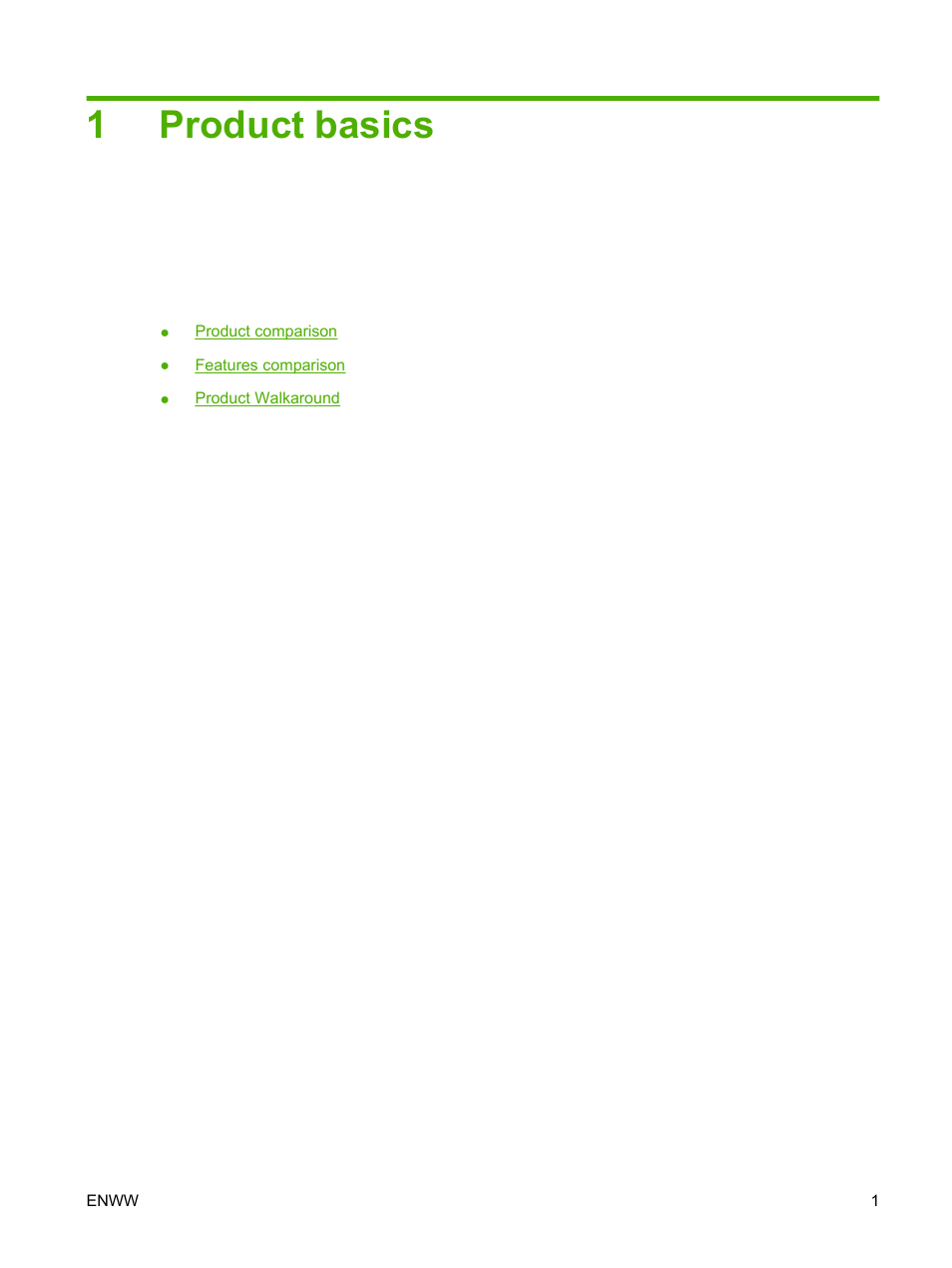 Product basics, 1 product basics, 1product basics | HP LaserJet P4015 Printer series User Manual | Page 13 / 246