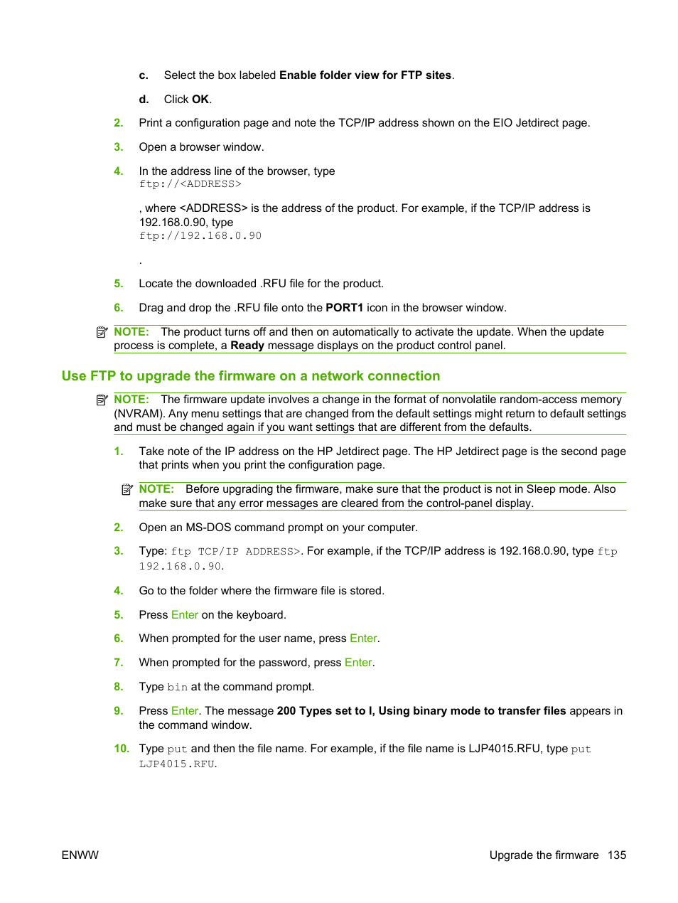 HP LaserJet P4015 Printer series User Manual | Page 147 / 246