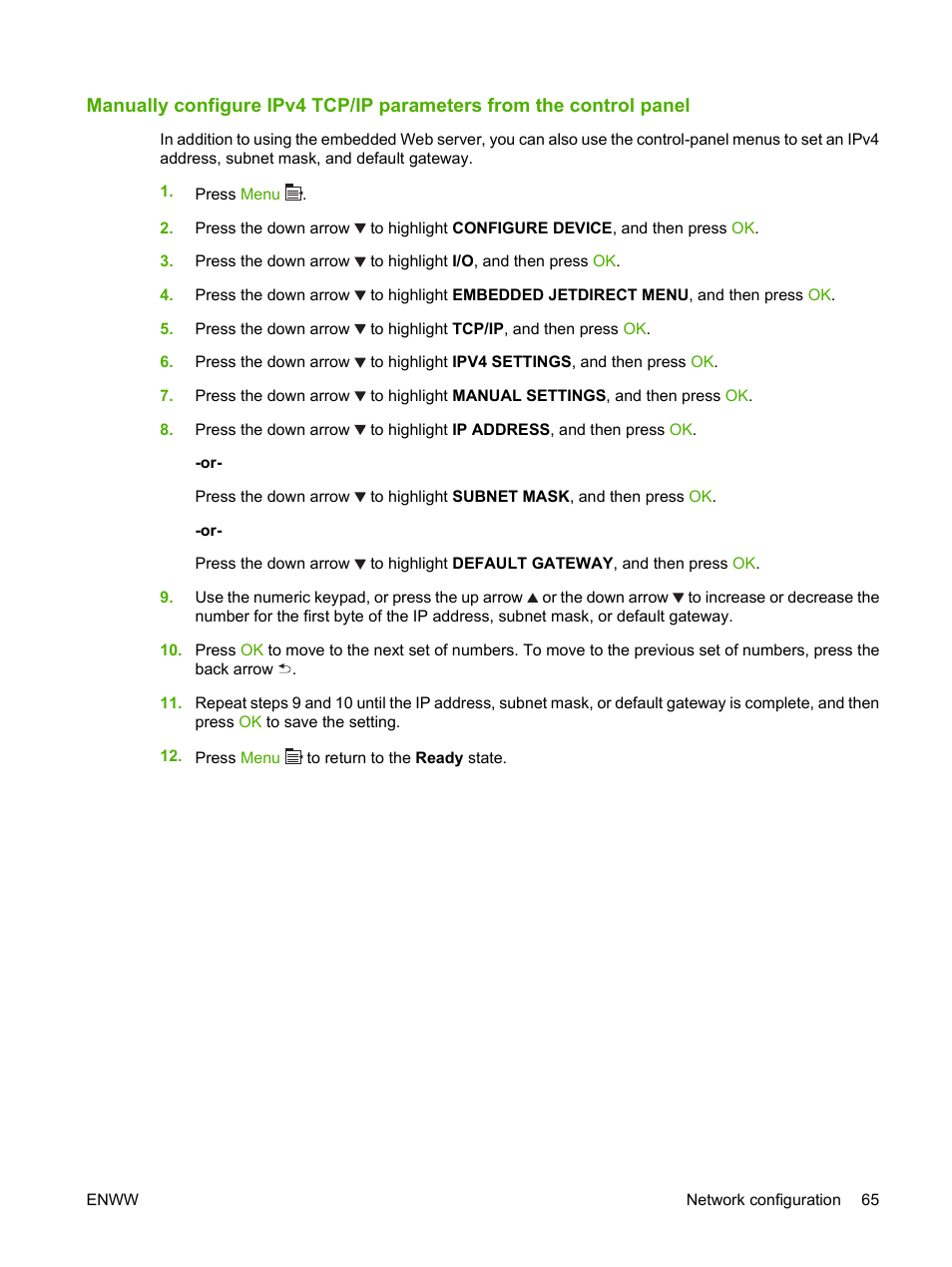 HP LaserJet P4015 Printer series User Manual | Page 77 / 246