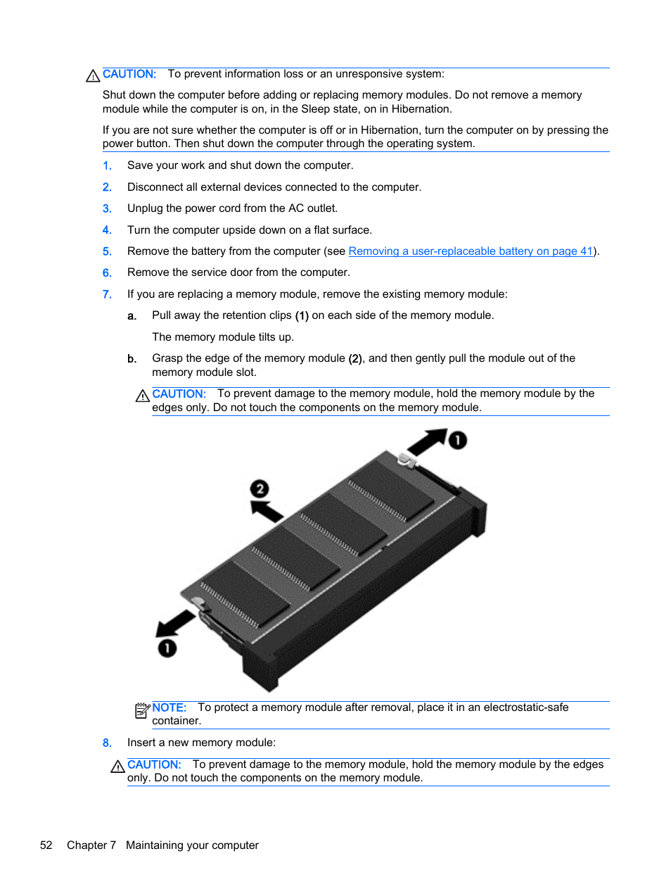 HP Pavilion 17-e129nr TouchSmart Notebook PC User Manual | Page 62 / 81