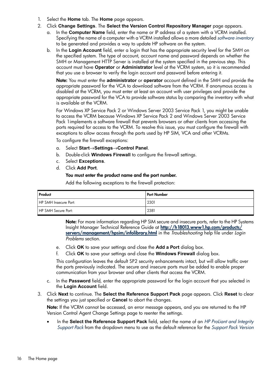 HP Insight Foundation Software for ProLiant User Manual | Page 16 / 35