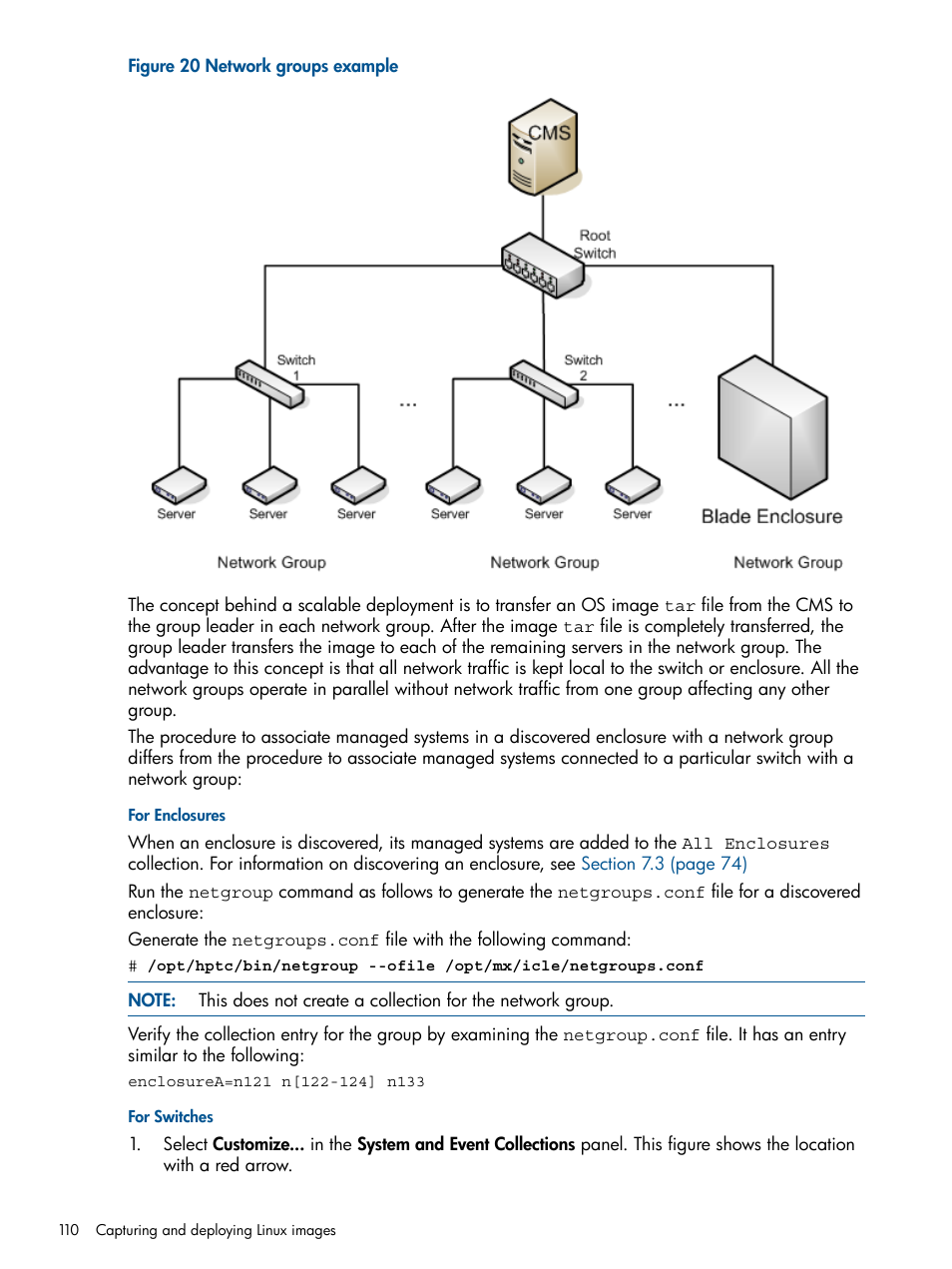 HP Insight Control Software for Linux User Manual | Page 110 / 272