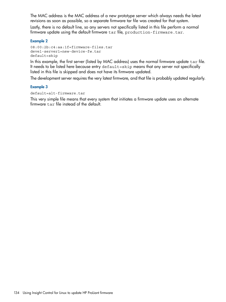 HP Insight Control Software for Linux User Manual | Page 134 / 272