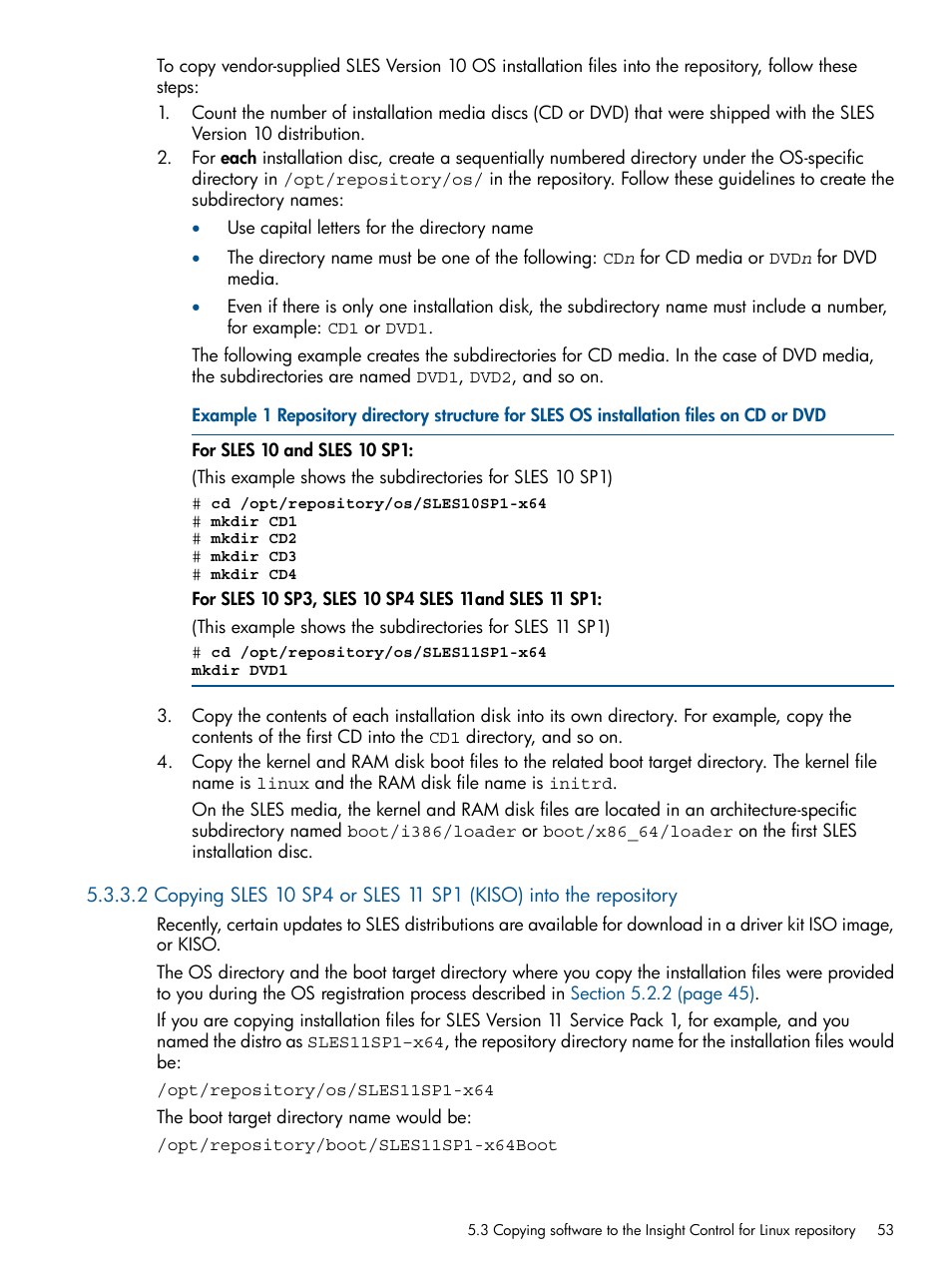 HP Insight Control Software for Linux User Manual | Page 53 / 272