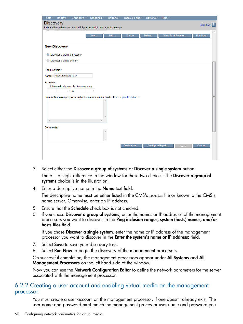 HP Insight Control Software for Linux User Manual | Page 60 / 272