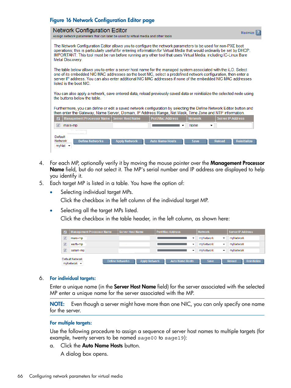 HP Insight Control Software for Linux User Manual | Page 66 / 272