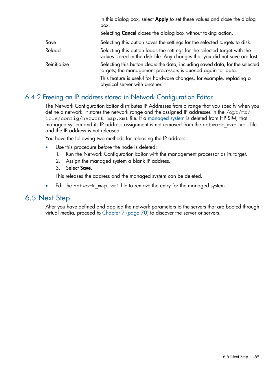 5 next step | HP Insight Control Software for Linux User Manual | Page 69 / 272