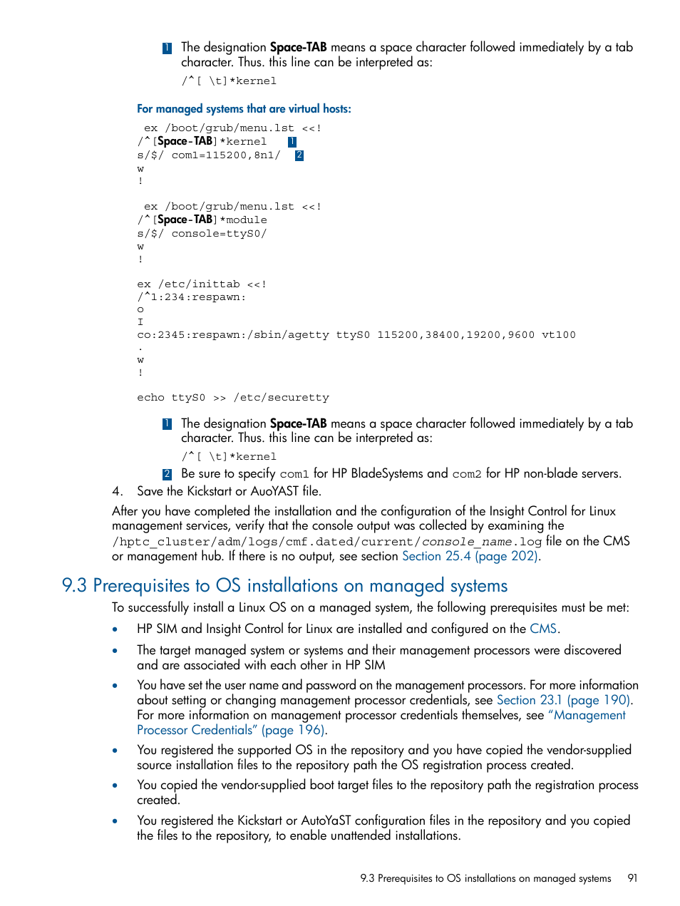 HP Insight Control Software for Linux User Manual | Page 91 / 272