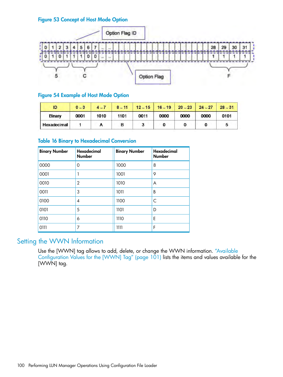 Setting the wwn information, Setting the | HP StorageWorks XP Remote Web Console Software User Manual | Page 100 / 112