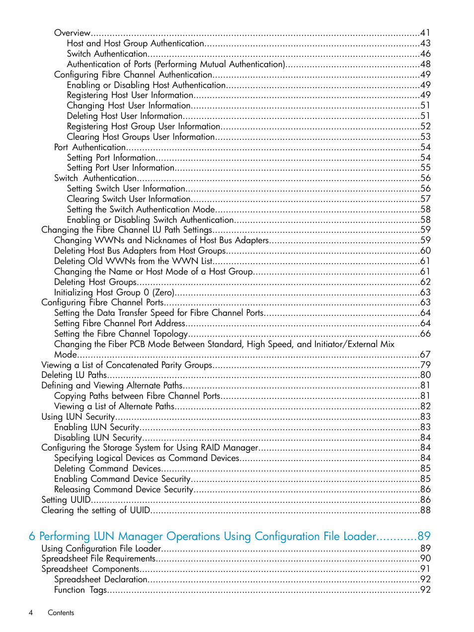 HP StorageWorks XP Remote Web Console Software User Manual | Page 4 / 112