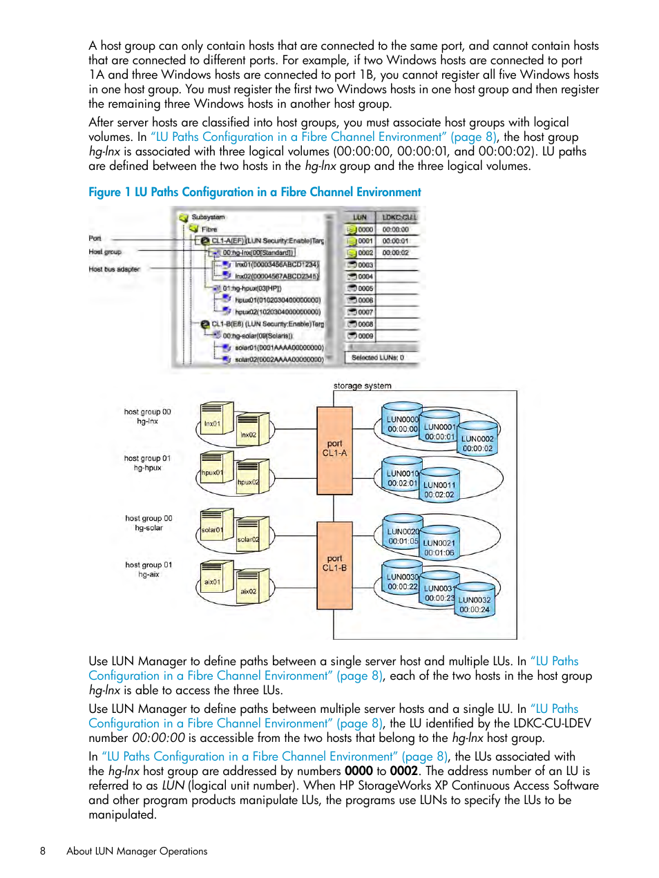 HP StorageWorks XP Remote Web Console Software User Manual | Page 8 / 112