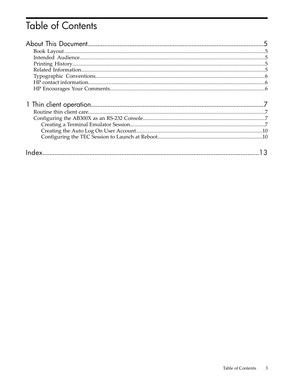 HP Integrity Thin Client Bundles User Manual | Page 3 / 13