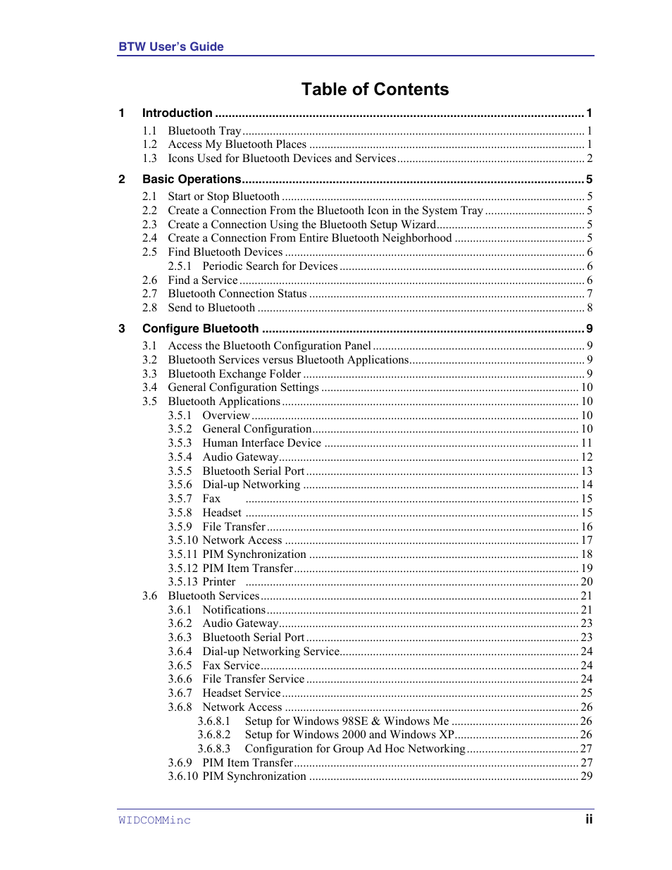 HP Pavilion zt3017WM Notebook PC User Manual | Page 3 / 40