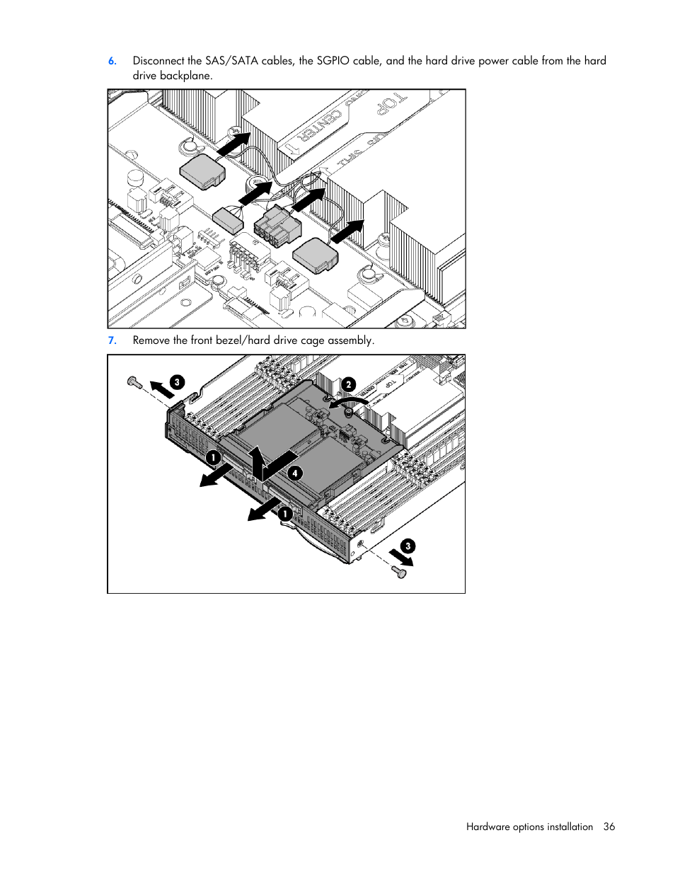 HP ProLiant BL685c G7 Server-Blade User Manual | Page 36 / 103