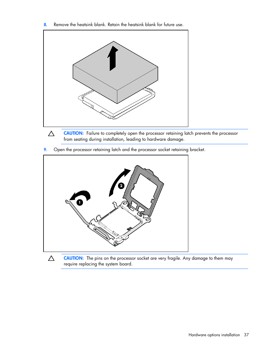 HP ProLiant BL685c G7 Server-Blade User Manual | Page 37 / 103