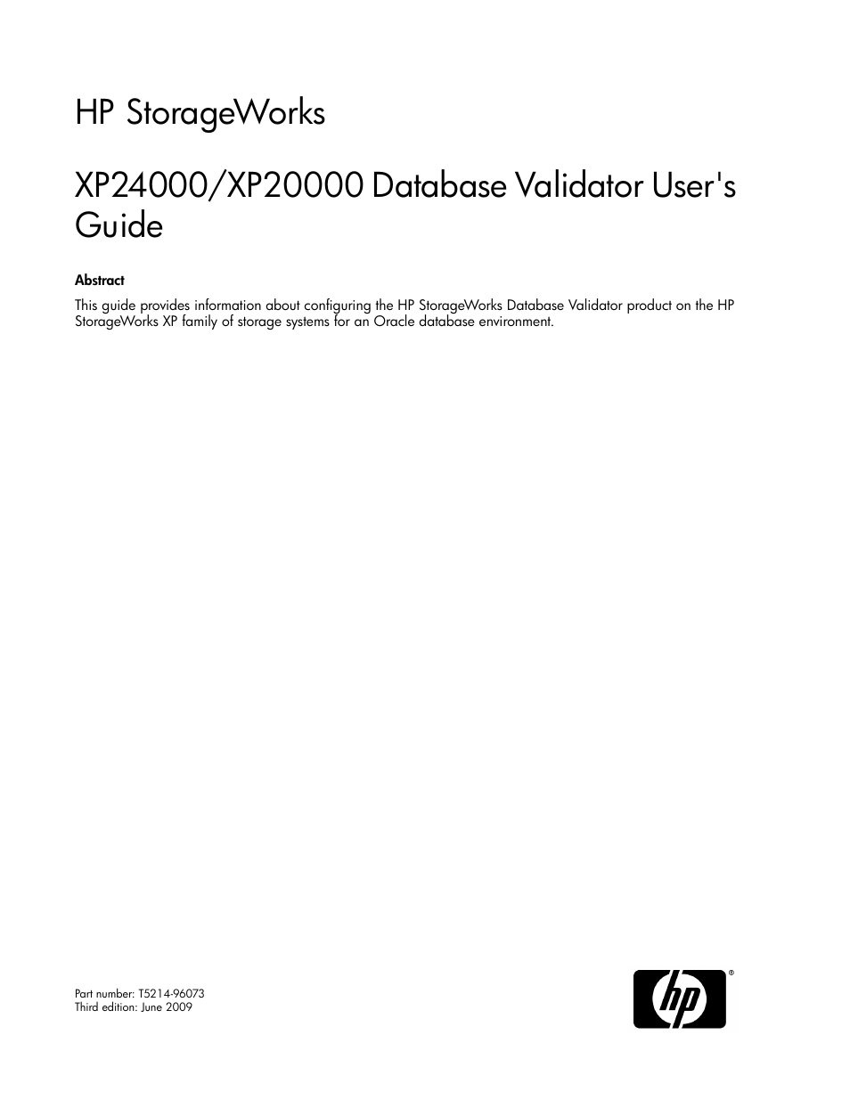 HP XP Array Manager Software User Manual | 36 pages