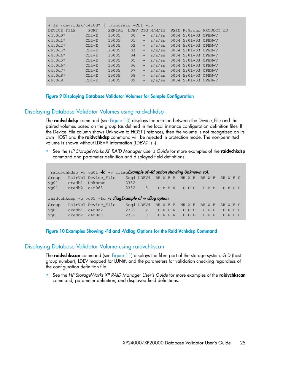 HP XP Array Manager Software User Manual | Page 25 / 36